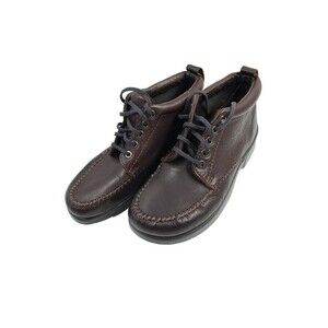 Dexter Men's Size 7 Casual Ankle  Boot Shoes Brown Leather Lace Up 329604